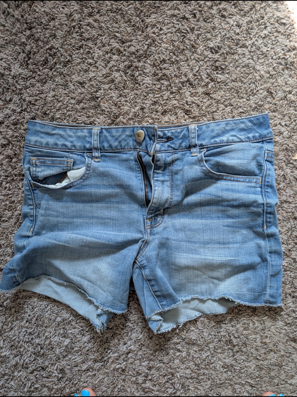 American Eagle Hi-Rise Shortie
